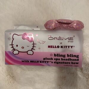 Sanrio Hello Kitty Bling Bling plush spa headband